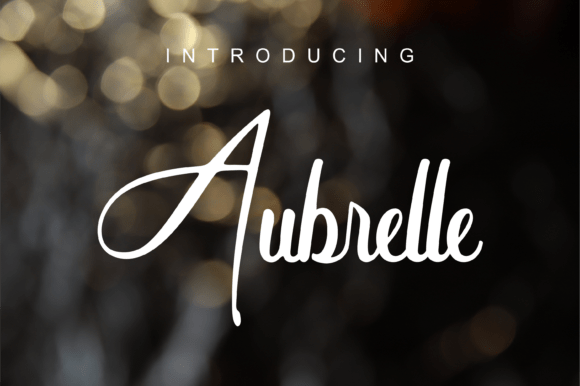 Boost Your Brand with Aubrelle: A Handwritten Font for Modern Business