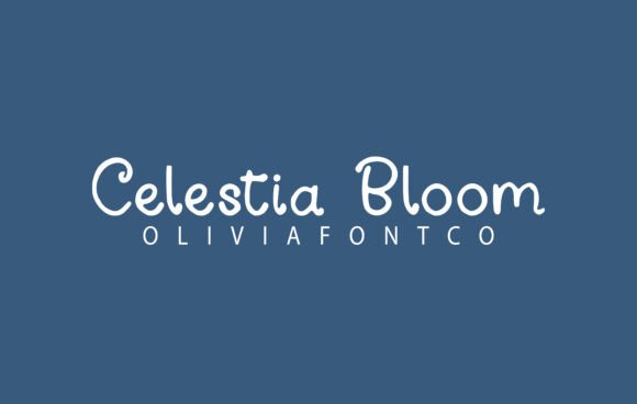 Celestia Bloom: A Romantic Script for Creative Branding
