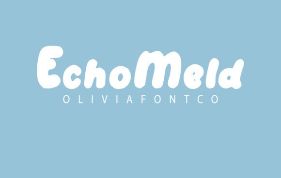 Echomeld: A Script Font for Web Design and Brand Identity
