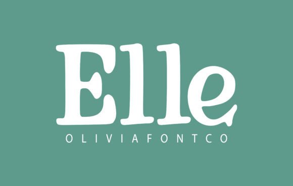 Elle: A Romantic Handwritten Font for Creative Branding