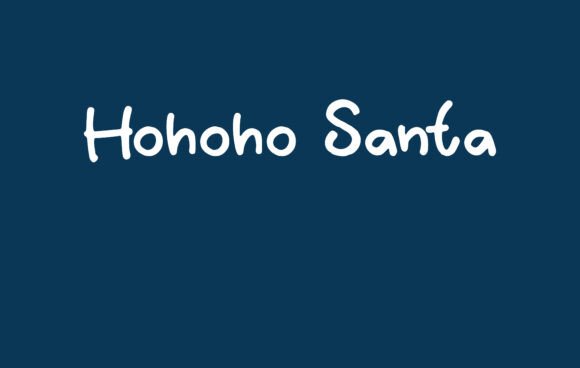 Enhance Your Brand with Hohoho Santa Font