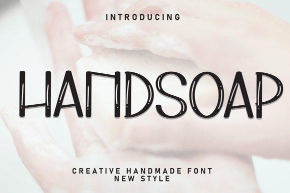 Handsoap: A Playful Script Font for Branding Projects