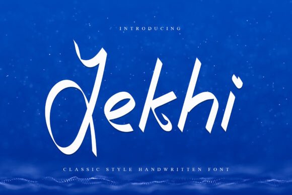 Jekhi: A Script Font That Elevates Your Campaigns