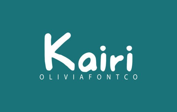 Kairi Font: Elevate Your Brand with a Romantic Handwritten Style