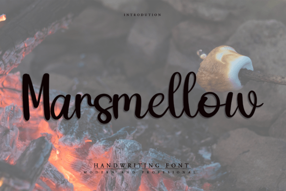 Marsmellow: A Script Font for Campaign Creativity