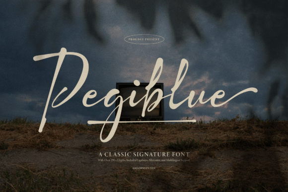 Pegiblue: The Font That Elevates Your Brand’s Visual Story