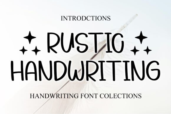 Rustic Handwriting: A Timeless Script Font for Web Design