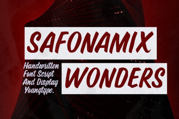 Safonamix Wonders Font Review for Campaign Designers