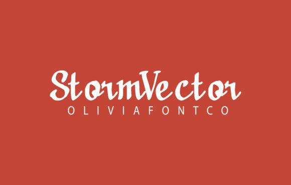 Stormvector: A Handwritten Font That Breathes Life Into Your Creations