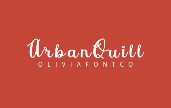 Urbanquill: A Romantic Handwritten Font for Creative Branding