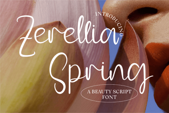 Zerellia Spring: A Script Font for Vibrant Digital Campaigns